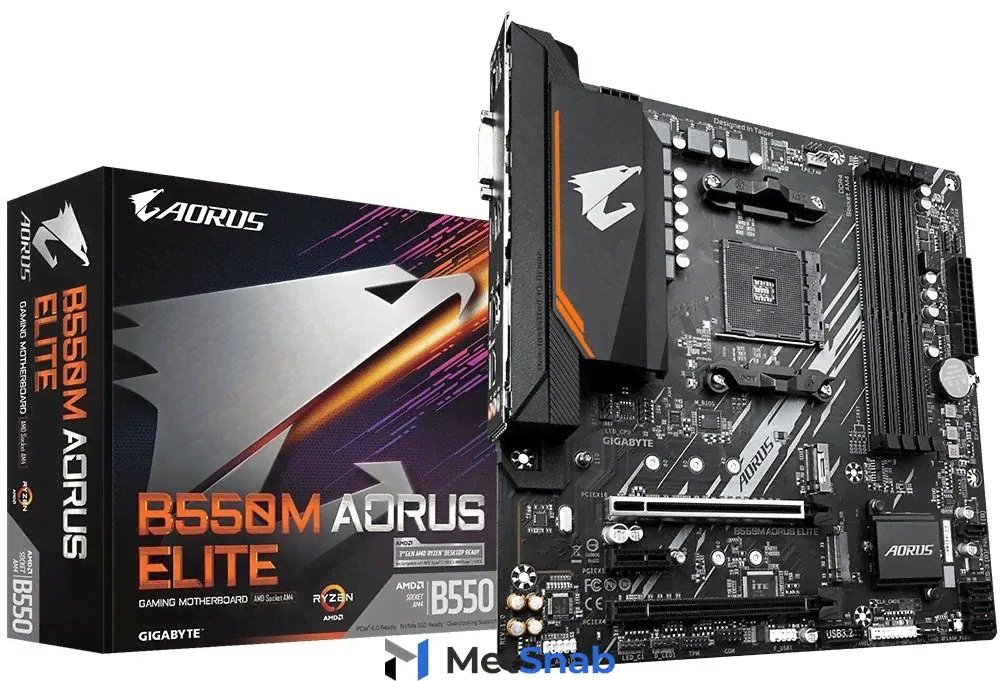 Материнская плата GIGABYTE GA-B550M AORUS ELITE