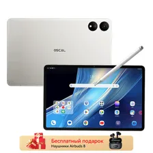 Blackview Планшет ELITE 1 Oscal 12.1'' дисплей 2.5K, MediaTek Helio G99, 24ГБ ОЗУ (8ГБ + 16ГБ расширение)+256ГБ（поддержка microSD объемом до 1 ТБ）,Бесплатный стилус Bluetooth-наушники Airbuds8, 12.1" 