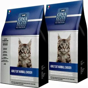 Gina Elite GINA ELITE ADULT CAT HAIRBALL CHICKEN         (1 + 1 )