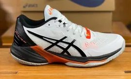 ASICS Sky elite ( белый, черно- красный)
